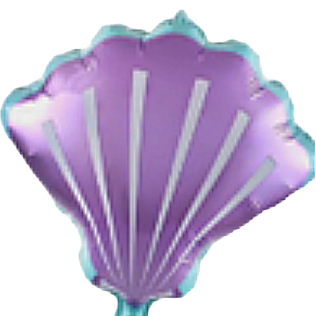 9 inch Light Pink Sea Shell Mini Foil Balloon (Unpackaged)