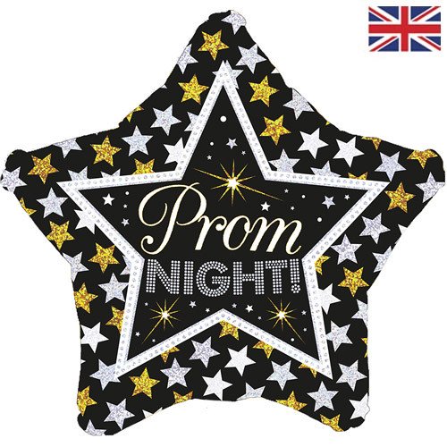 Oaktree 18 inch Prom Night Stars Foil Balloon