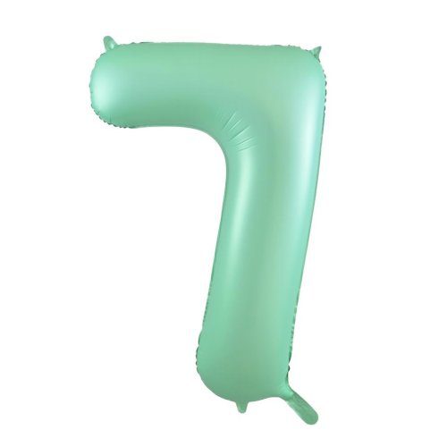 Alpen Decrotex 34 inch Matte Pastel Mint Foil Numbers - 7