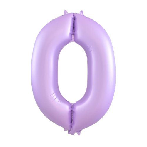 Alpen Decrotex 34 inch Matte Pastel Lilac Foil Numbers