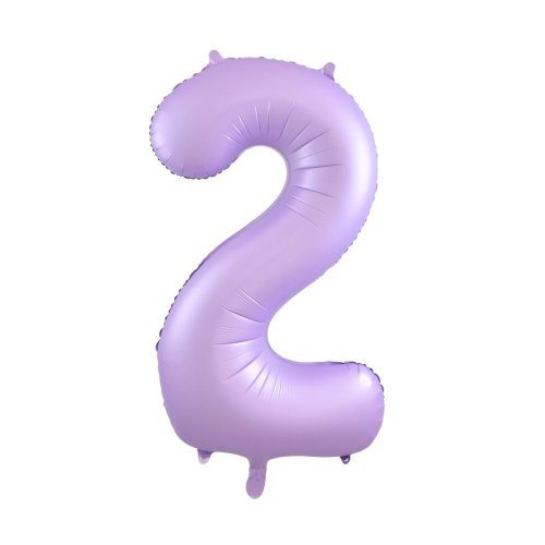 Alpen Decrotex 34 inch Matte Pastel Lilac Foil Numbers - 2