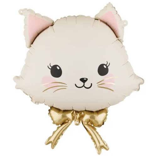 Party Deco 24 inch Cat Head Foil Balloon