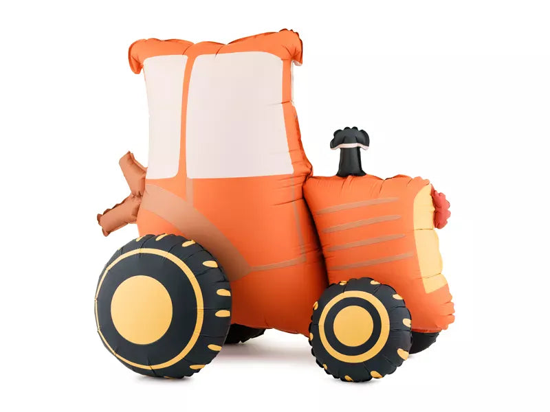 Party Deco 28 inch Orange Tractor Foil Balloon