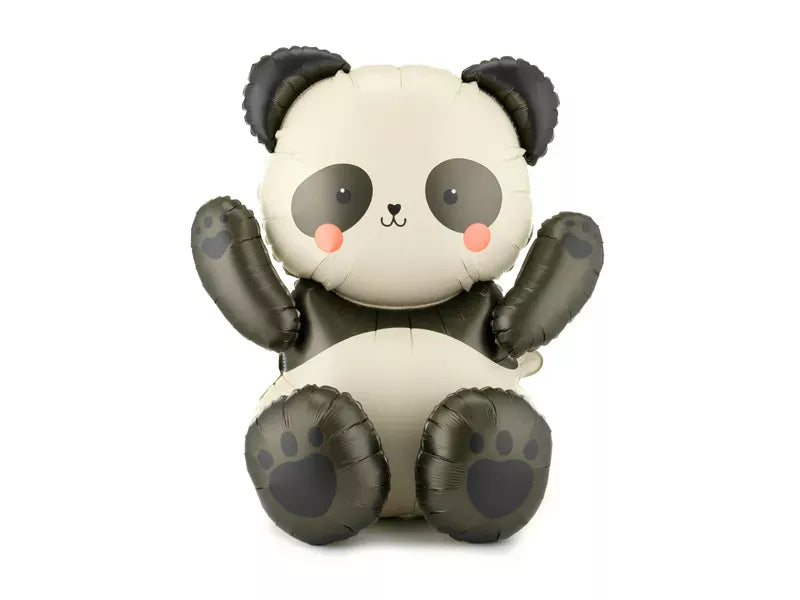 Party Deco 28 inch Sitting Panda Bear Foil Balloon