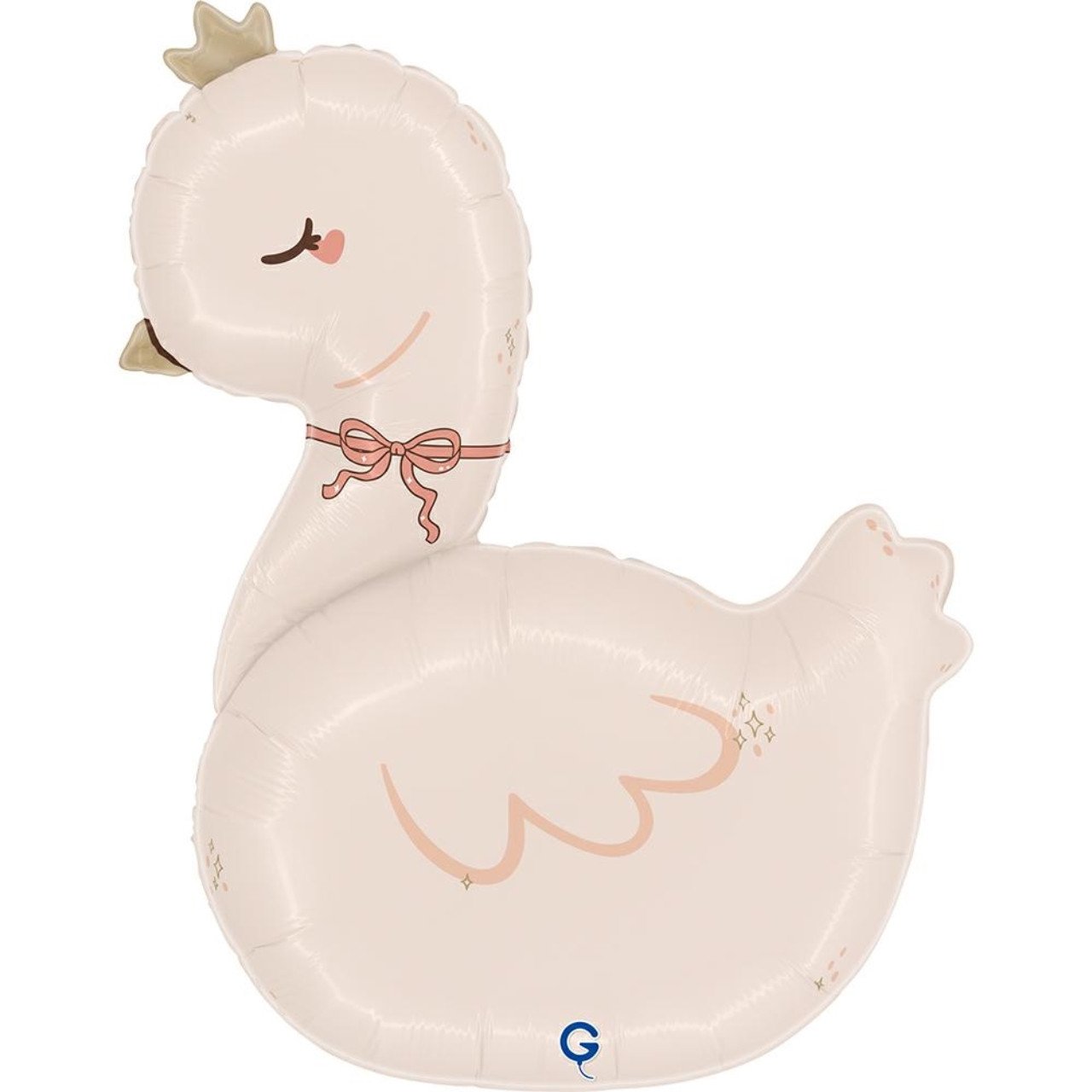 Grabo 30 inch Boho Swan Foil Balloon