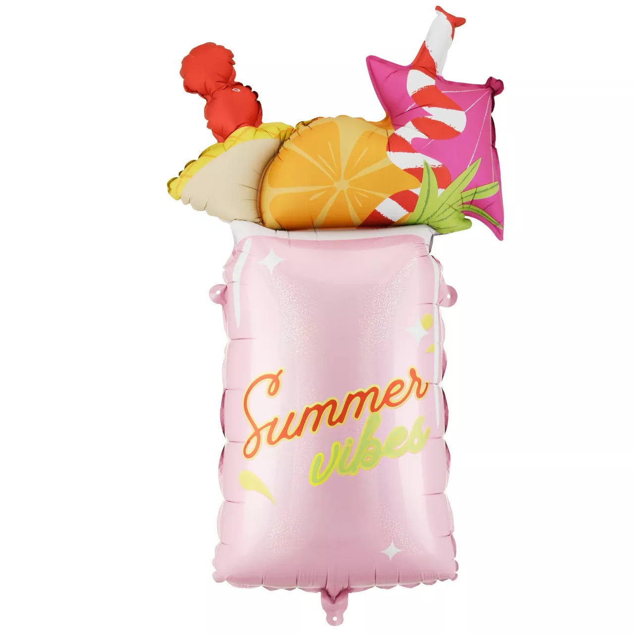 Party Deco 31 inch Summer Vibes Cocktail Foil Balloon