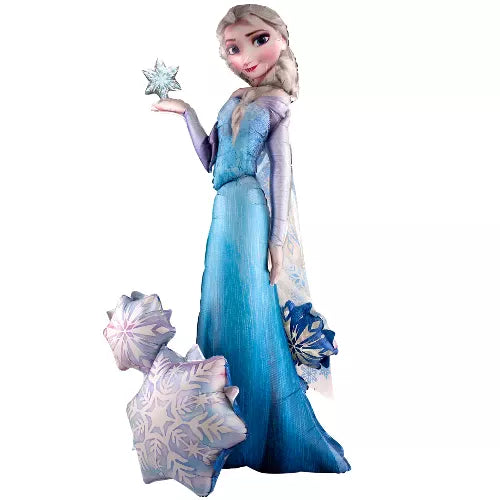 Anagram 57 inch Frozen Elsa Airwalker Foil Balloon