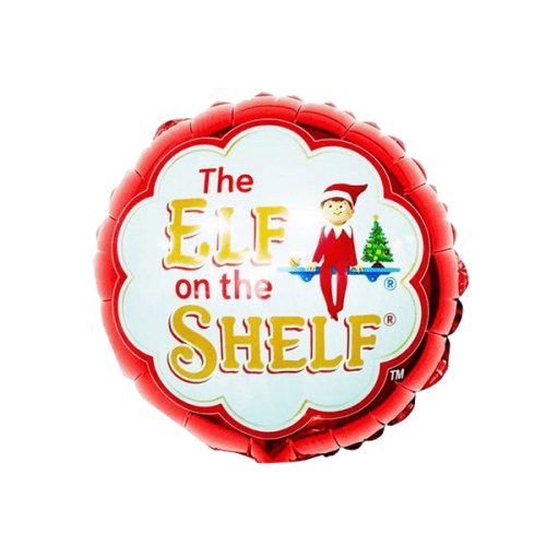 9 inch Elf On The Shelf Round Foil Balloon