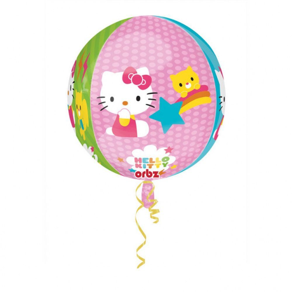 Amscan 15 inch Foil Orbz Hello Kitty Balloon_orbz-hello-kitty-foil-balloon-43-x-45-cm-amscan-28393