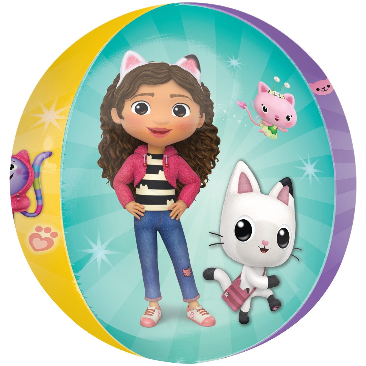 Amscan 15 inch Gabby's Dollhouse Orbz Foil Balloon 4553201-1-3-1500+ 4553201_1-1-3-1500+