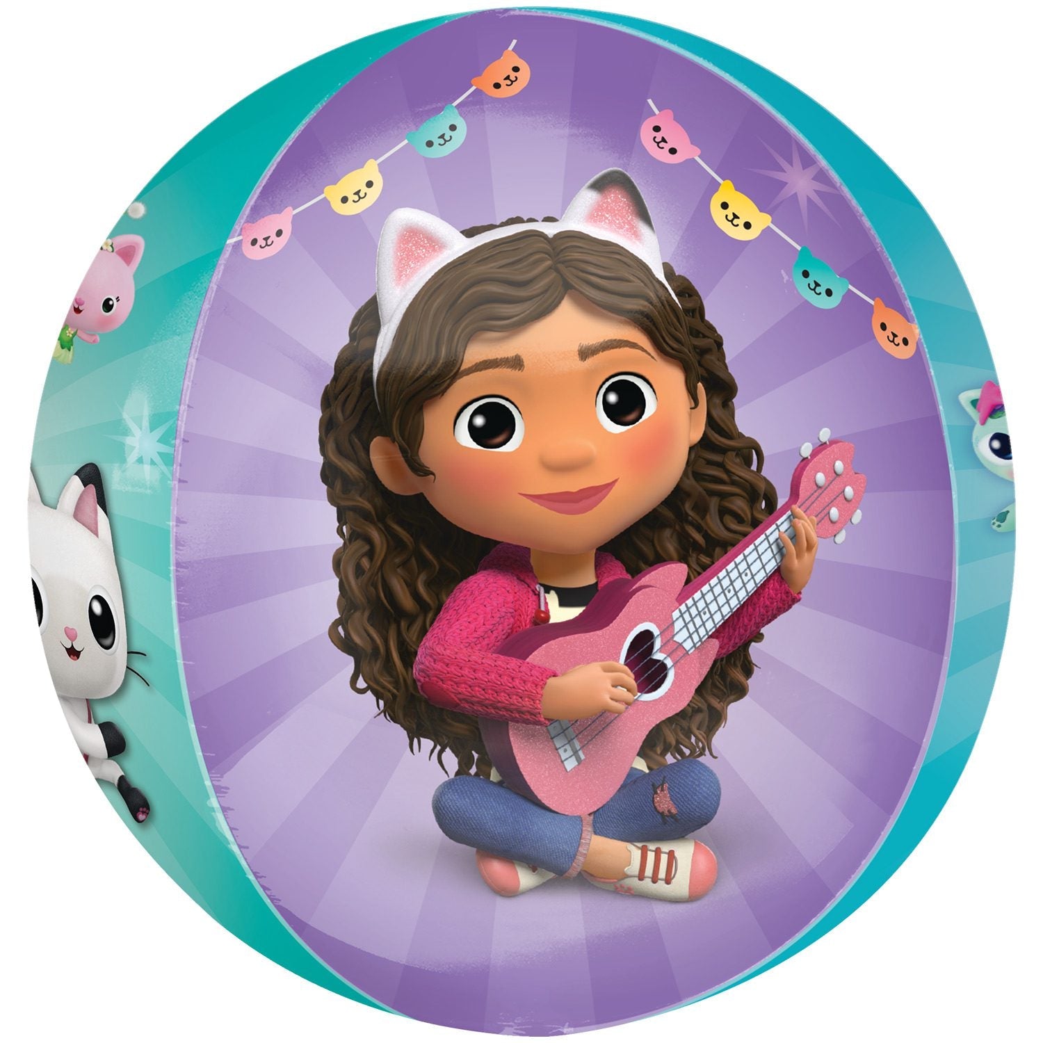 Amscan 15 inch Gabby's Dollhouse Orbz Foil Balloon 4553201-1-3-1500+ 4553201_2-1-3-1500+