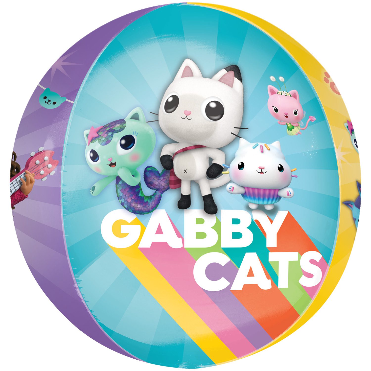 Amscan 15 inch Gabby's Dollhouse Orbz Foil Balloon 4553201-1-3-1500+ 4553201_3-1-3-1500+