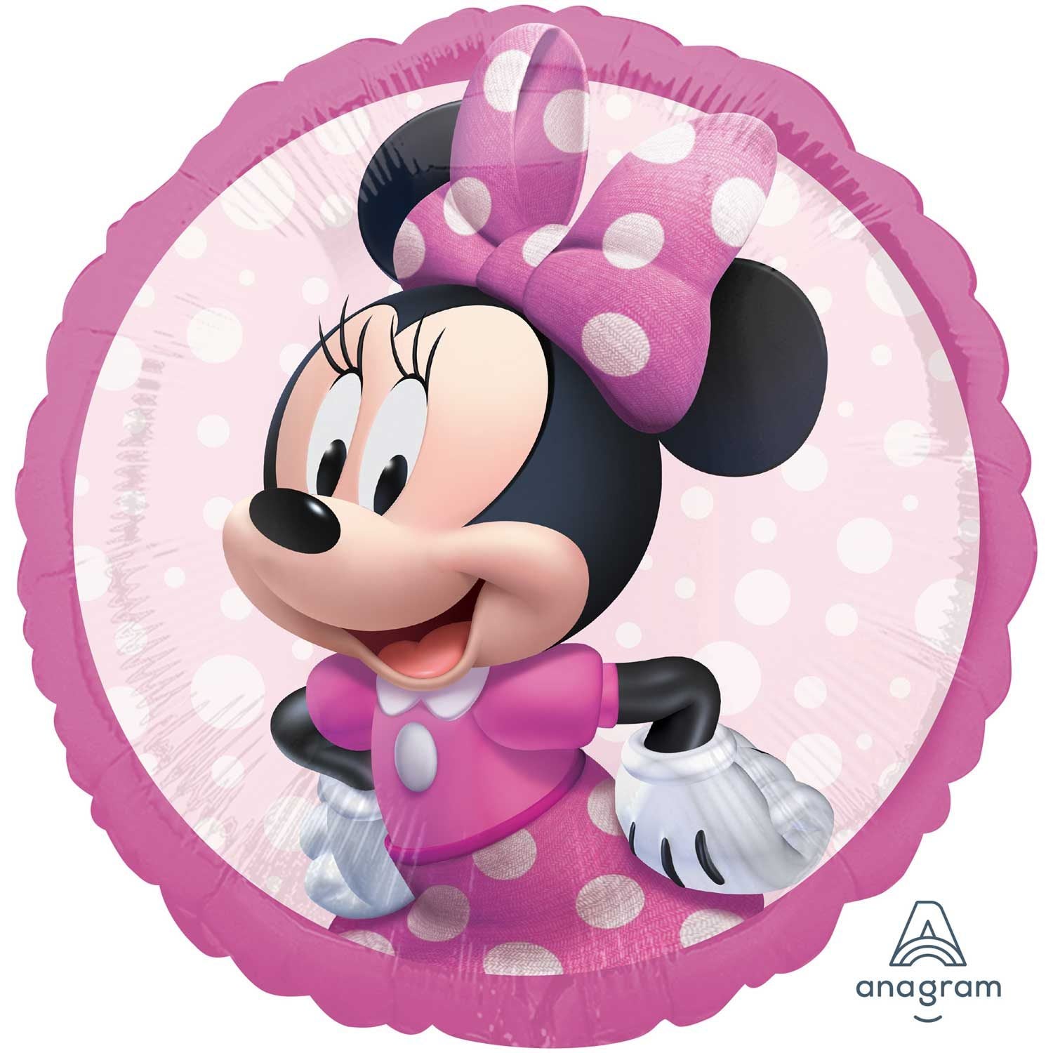 Amscan 17 inch Minnie Mouse Forever Standard Foil Balloon_4070401