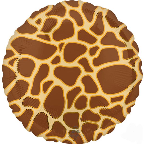 Amscan 18 inch Animalz Giraffe Print Foil Balloon_42381-500__88688