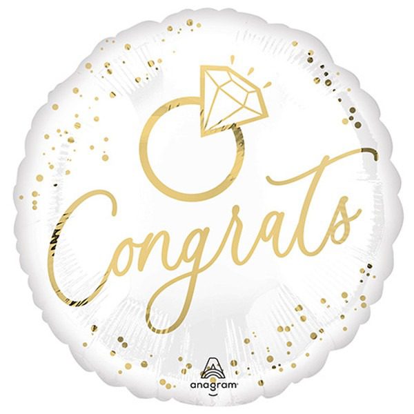 Amscan 18 inch Congrats White & Gold Foil Balloon_4570101-500__73135.jpg