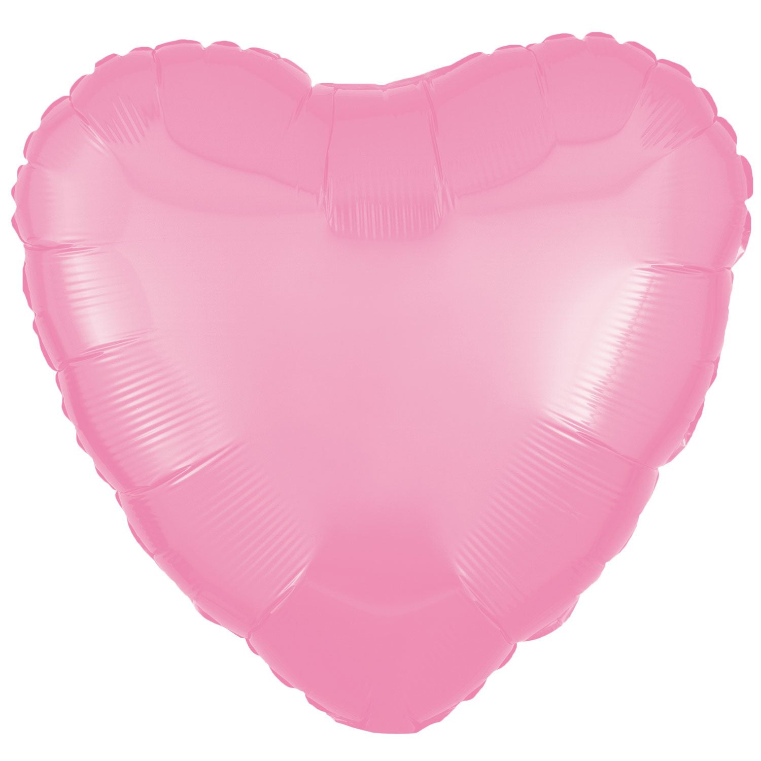 Amscan 18 inch Metallic Pink Heart Foil Balloons 9914081