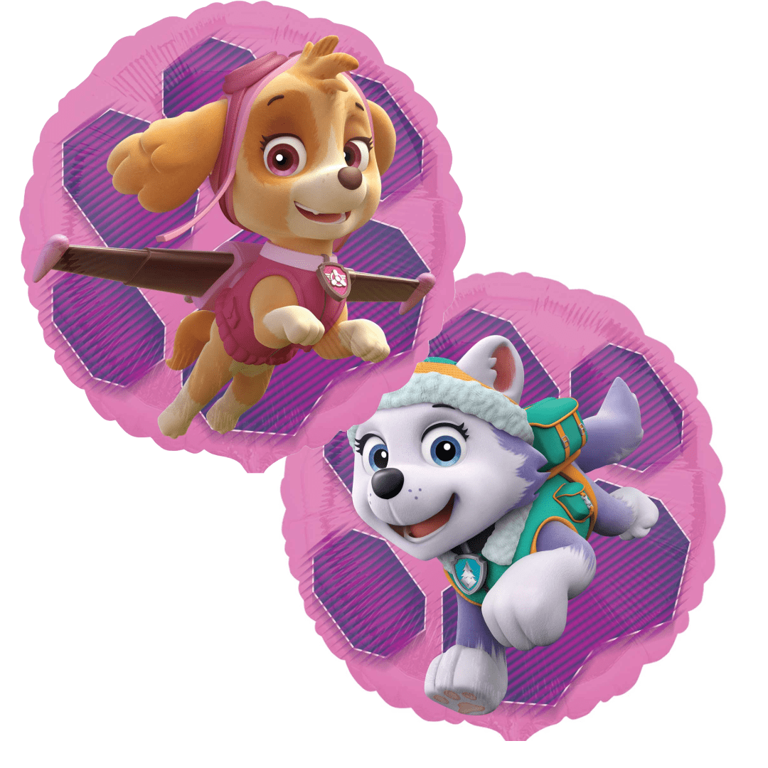 Amscan 18 inch Paw Patrol Skye & Everest Foil Balloon_34088