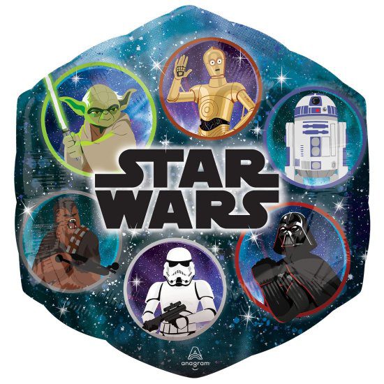 Amscan 22 inch Star Wars Galaxy Super shape Foil Balloon_4325301-star-wars-foil-balloon-yoda-c3po-r2d2-clones-jedijpg.image.550x550