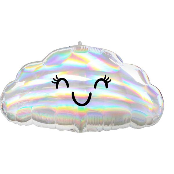 Amscan 23 inch Standard Shape Iridescent Cloud Foil Balloon_2913529-4156801-2-3-600