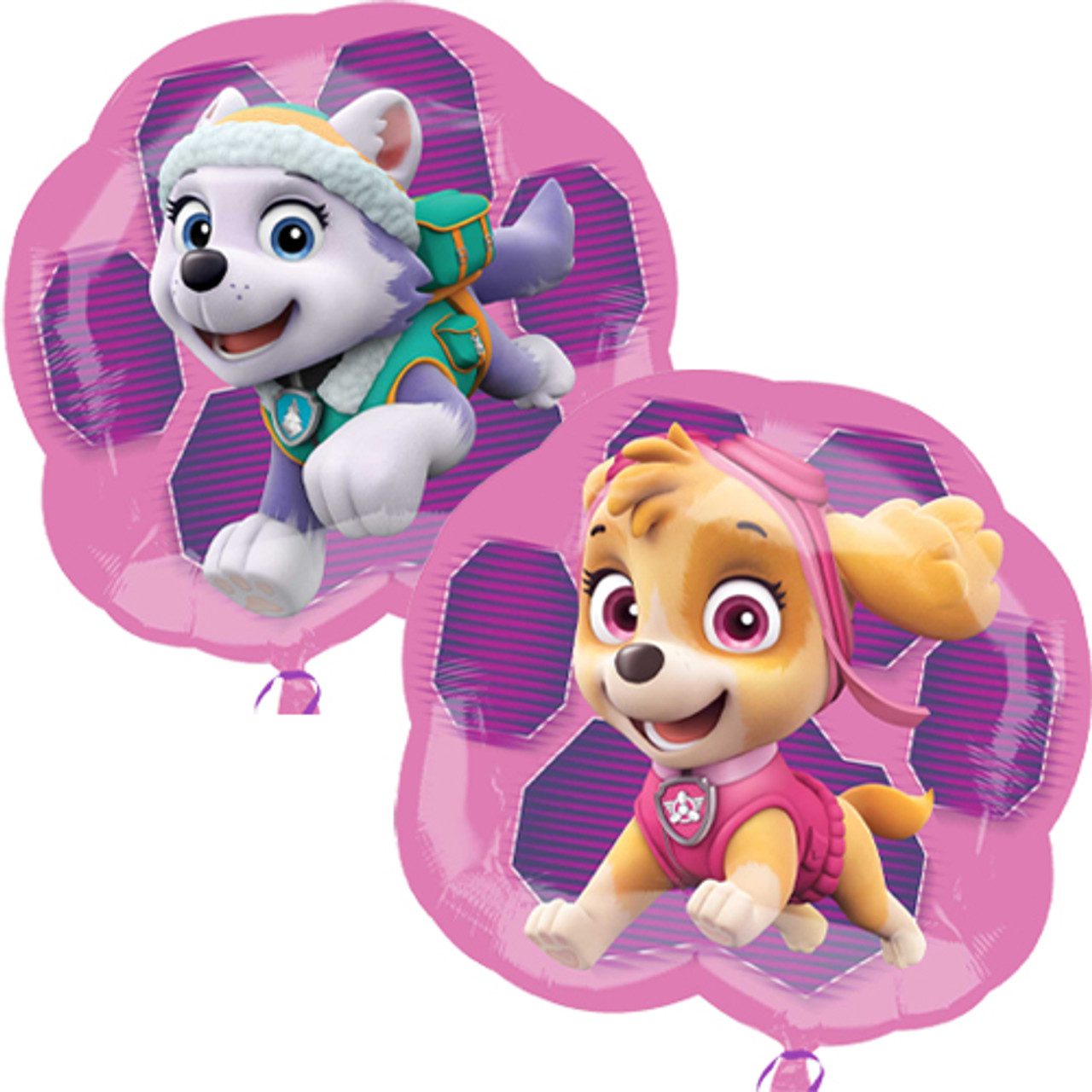 Amscan 25 inch Paw Patrol Skye & Everest Super Shape Foil Balloon_3426901-500__52806
