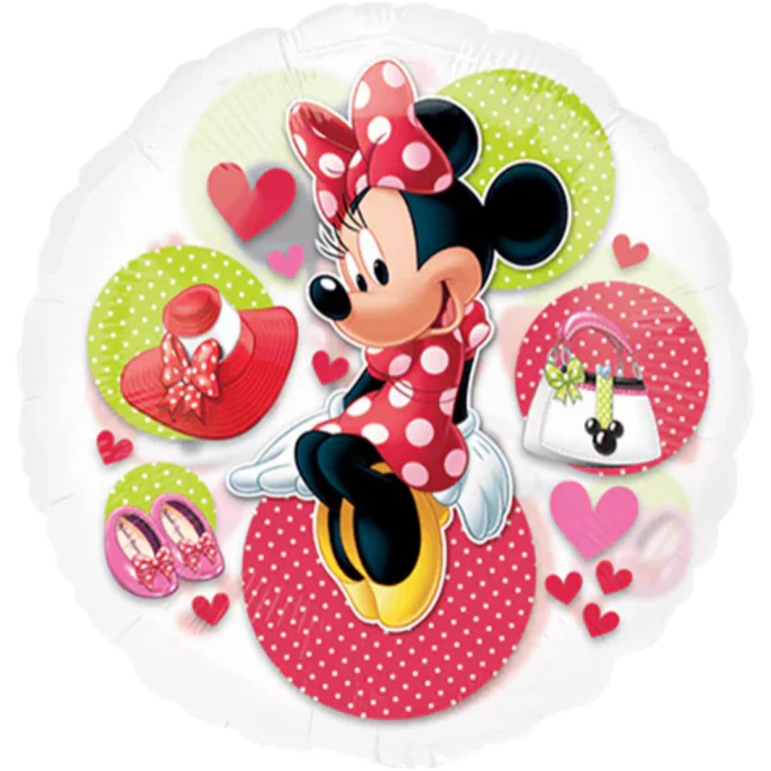 Amscan 26 inch Minnie Mouse See Thru Bubble Balloon_26222