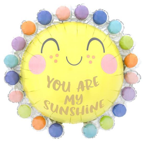 Amscan 26 inch Sweet Baby Sunshine Supershape Foil Balloon_4156401-dot-baby-sunshine-shape-foiljpg.image.550x550