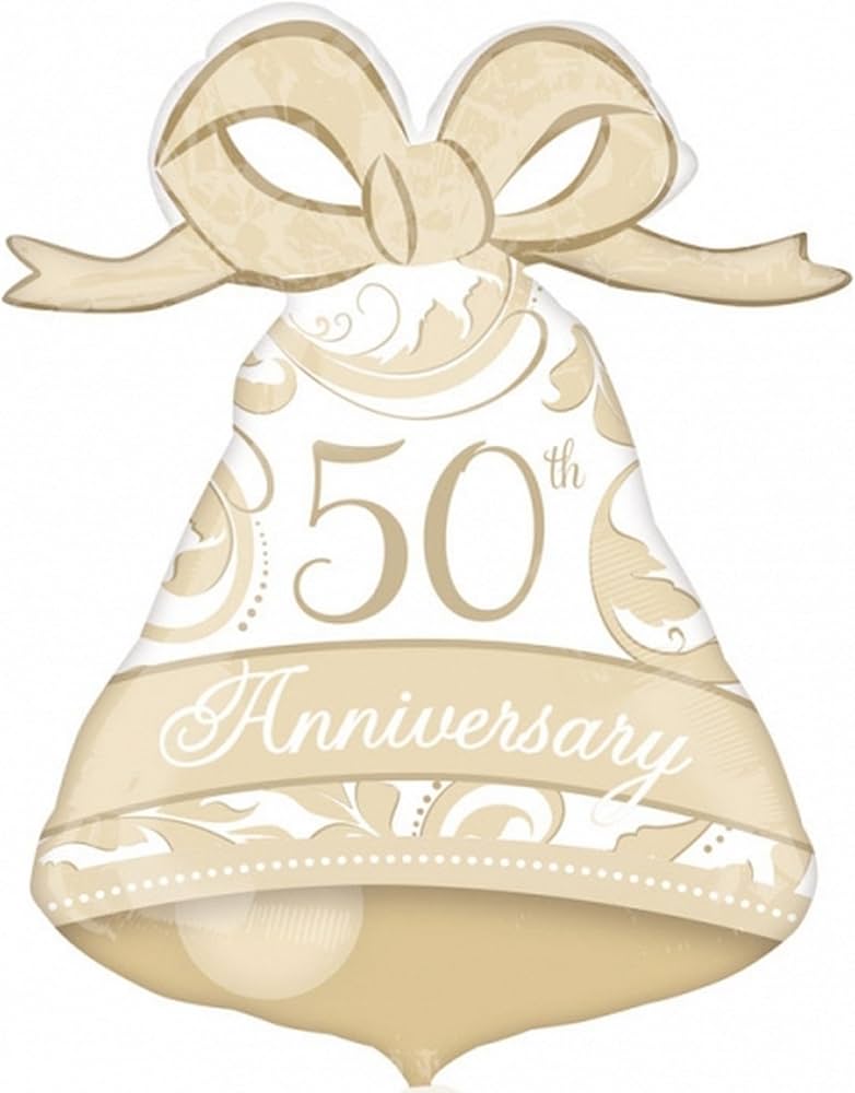 Amscan 27 inch 50th Anniversary Supershape Foil Balloon_81C06fEIxuL._AC_UF1000,1000_QL80_