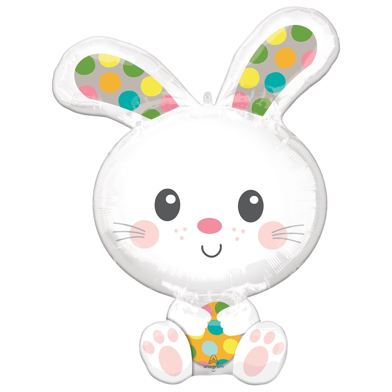 Amscan 29 inch Spotted Bunny SuperShape Foil Balloon_4235301