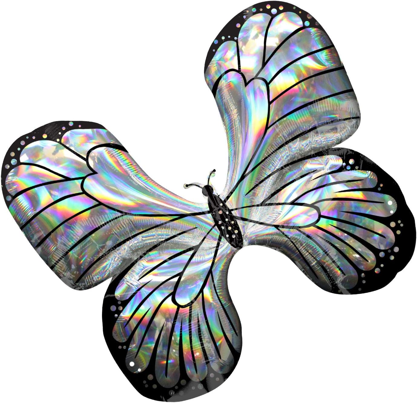 Amscan 30 inch Iridescent Butterfly Foil Balloon _718oUMH-WoL._AC_SL1500_