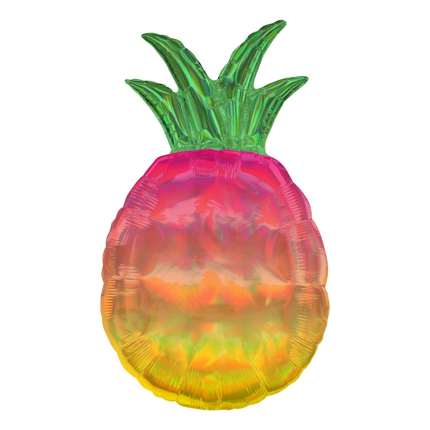 Amscan 31 inch Pineapple Iridescent SuperShape Foil Balloon_60757-3930401-1-3-1500+