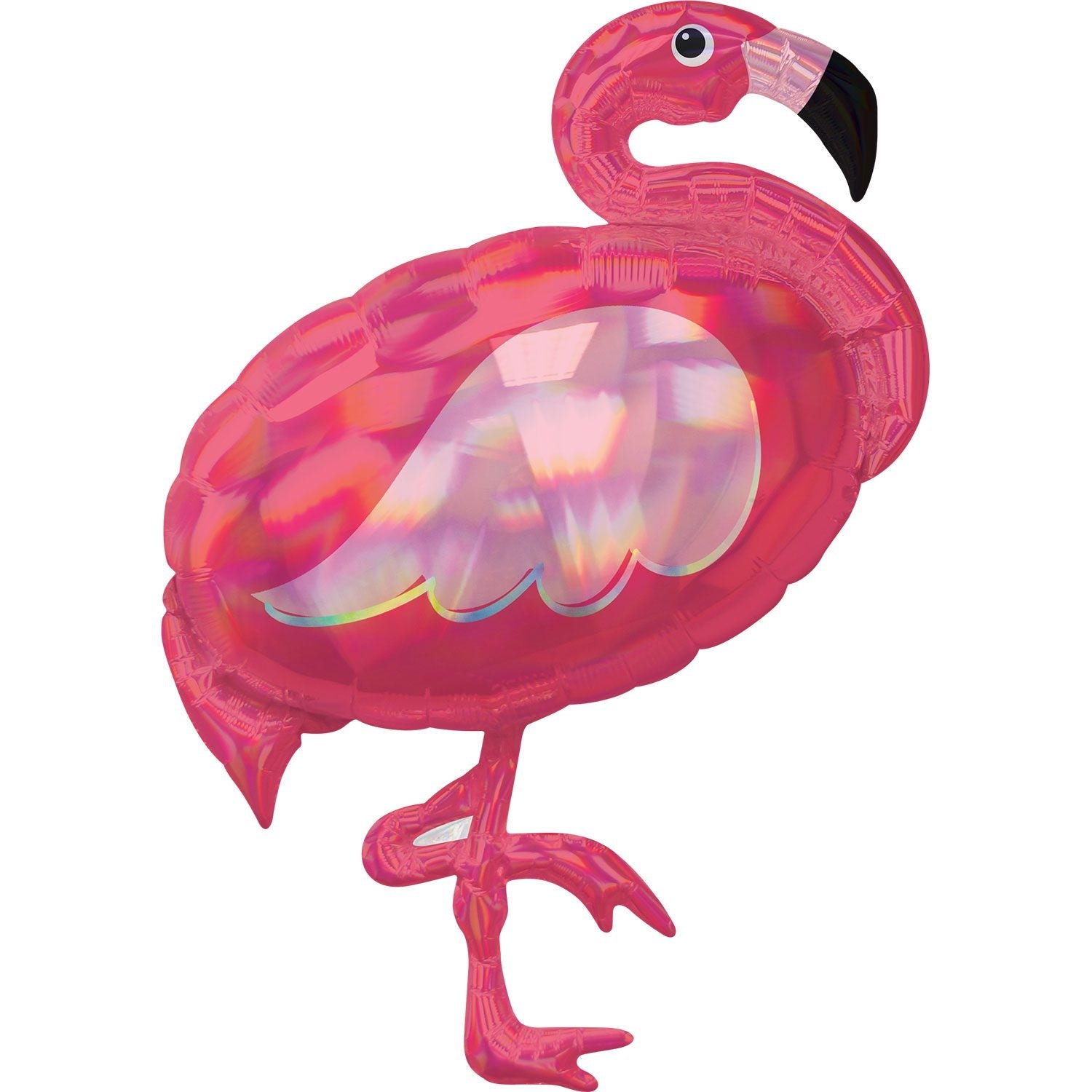 Amscan 33 inch Pink Flamingo Iridescent SuperShape Foil Balloon_60875-3937801-1-3-1500+