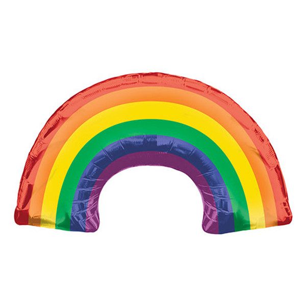 Amscan 34 inch Rainbow Supershape Foil Balloon_4121401-500__03327