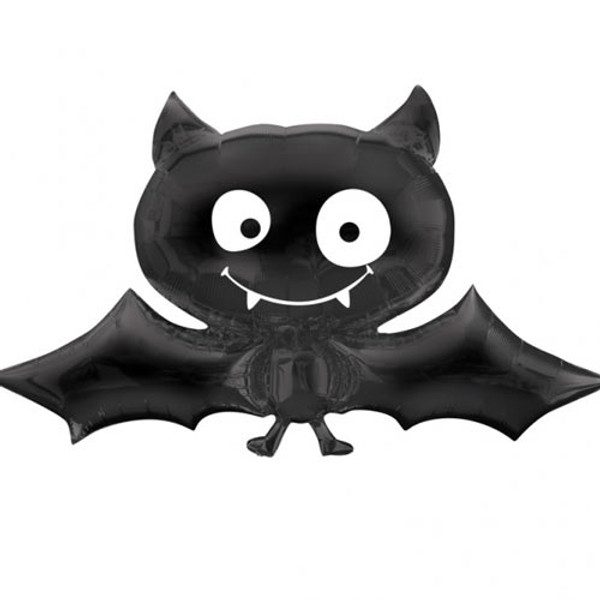 Amscan 41 inch Black Bat Supershape Foil Balloon_2720901-Black-Bat-supershap__28310