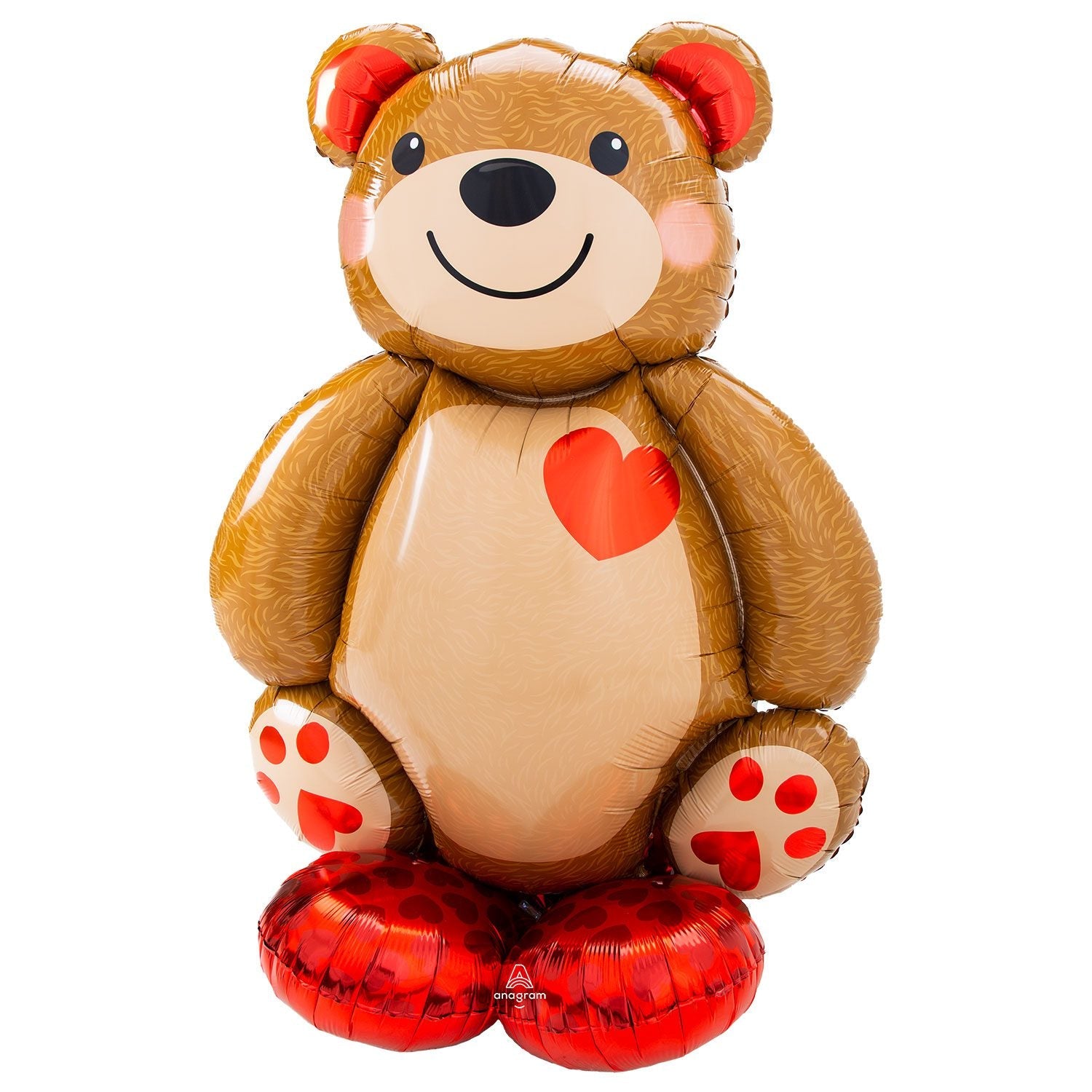 Amscan 48 inch Big Cuddly Teddy AirLoonz Foil Balloon_4237311