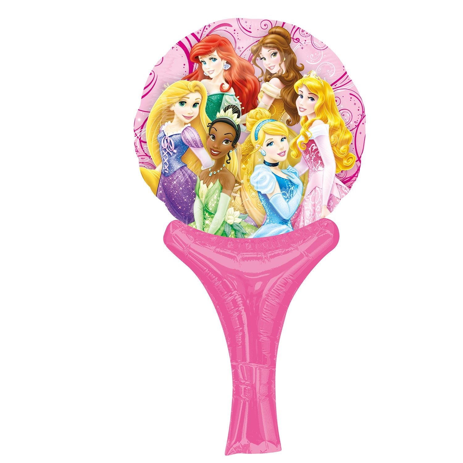 Amscan 6 inch Disney Princesses Inflate-a-Fun Foil Balloon_34775-2702801-1-3-1500+