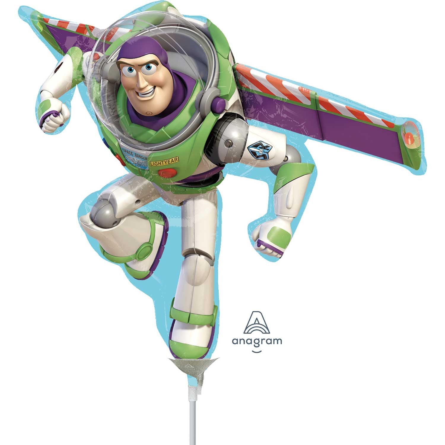 Amscan 9 inch Buzz Lightyear Mini Foil Balloon (Air Filled) _27865-2376102-1-3-1500+