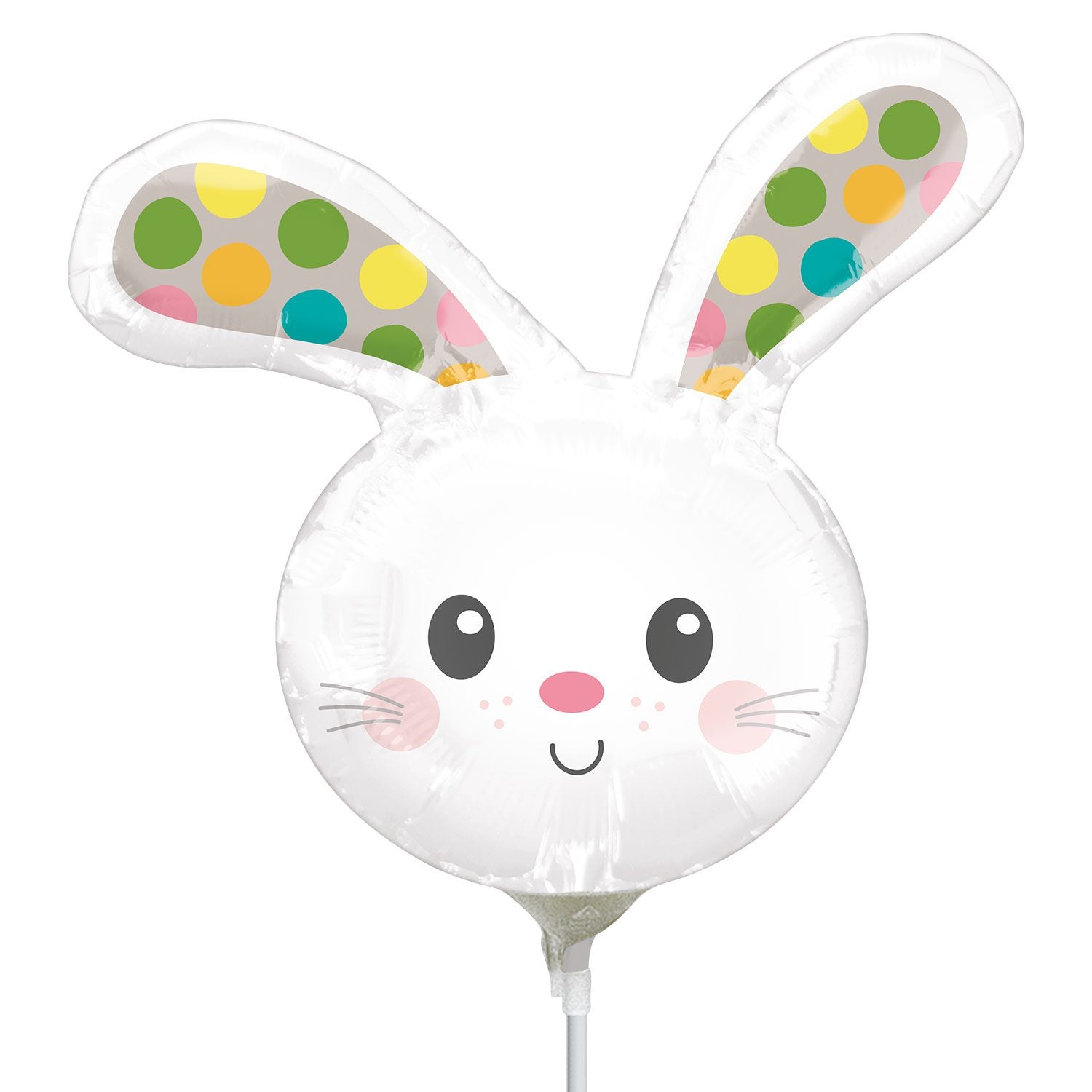 Amscan 9 inch Spotted Bunny Mini Foil Balloon (unpackaged)_69439-4235502-1-3-1500+