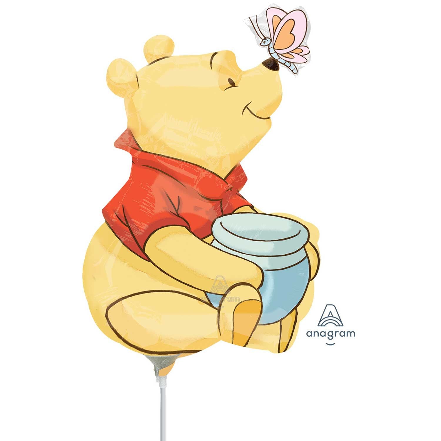 Amscan 9 inch Winnie The Pooh Mini Foil Balloon (Air Filled)_46521-2632402-1-3-1500+