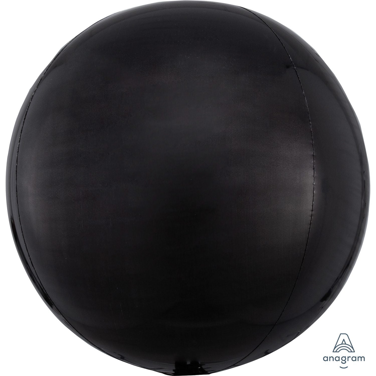 Amscan Anagram 16 inch Black Orbz Foil Balloon 2834301