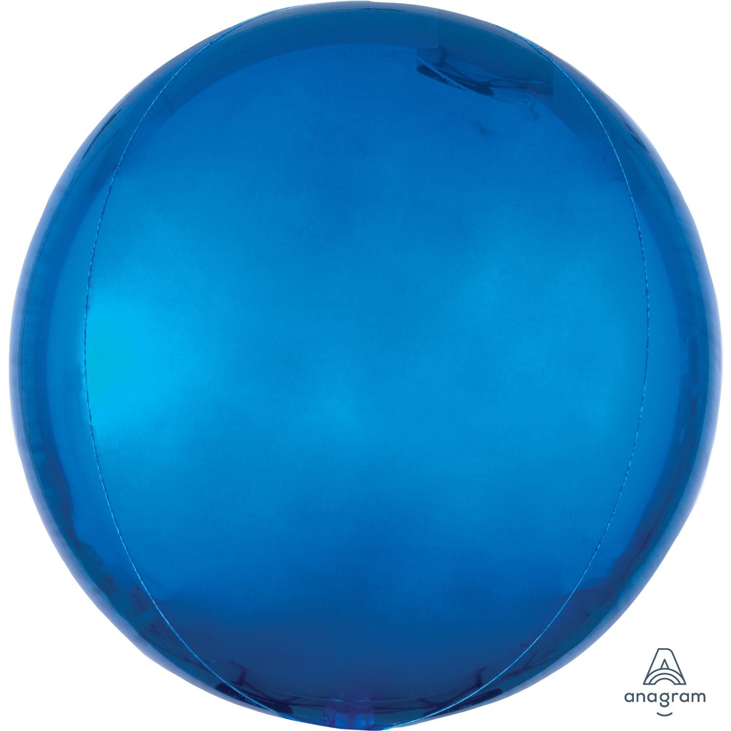 Amscan Anagram 16 inch Blue Orbz Foil Balloon 2820401