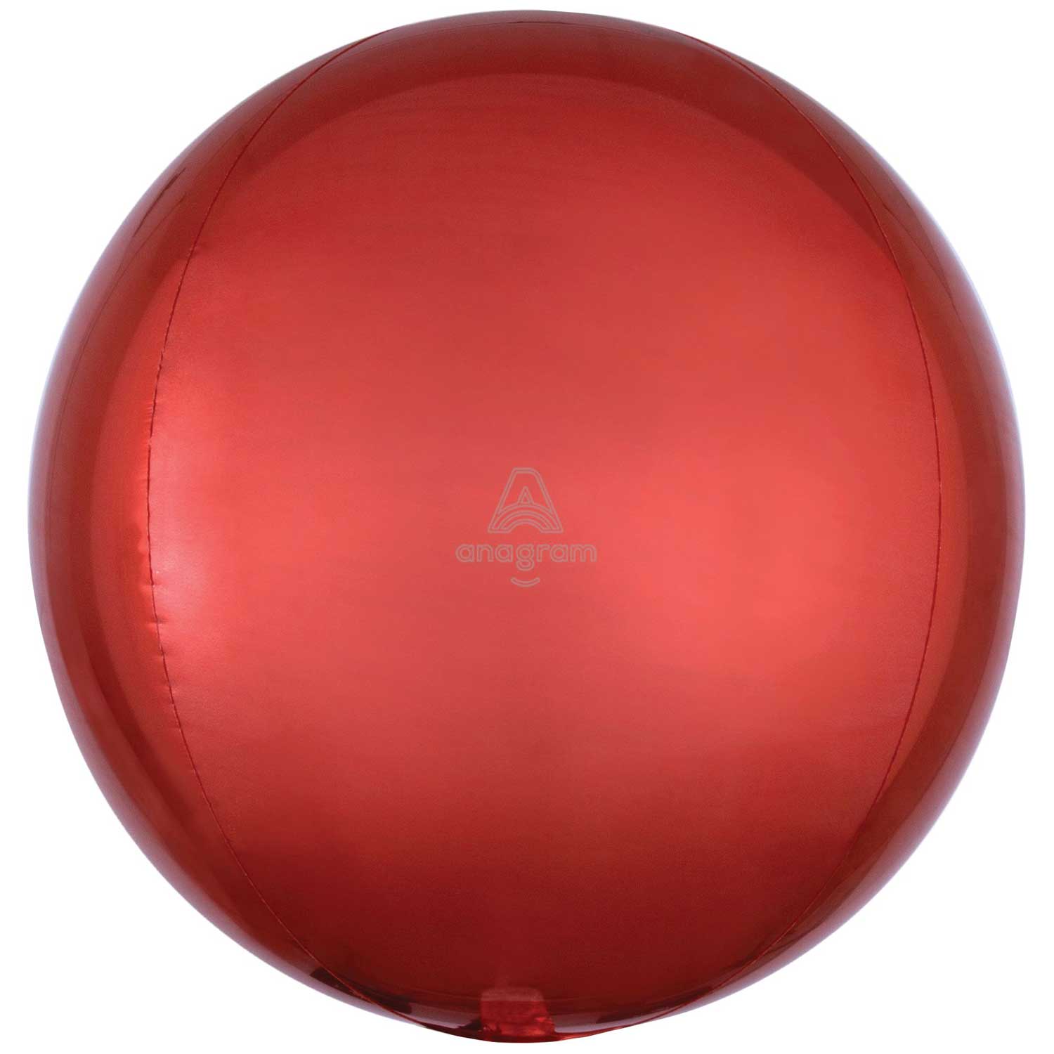 Amscan Anagram 16 inch Orange Orbz Foil Balloon 3194101