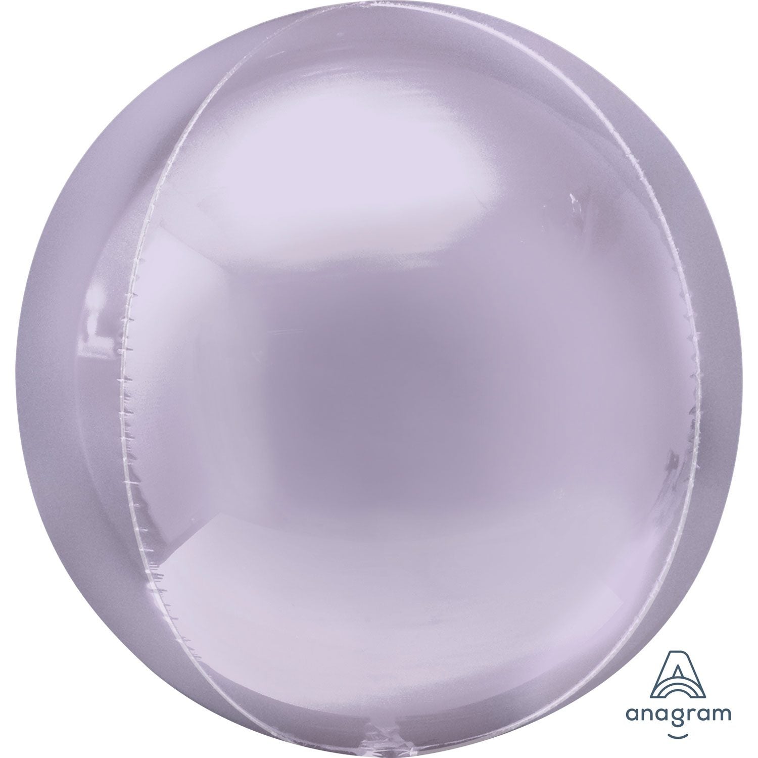 Amscan Anagram 16 inch Pastel Lilac Orbz Foil Balloon 4030501