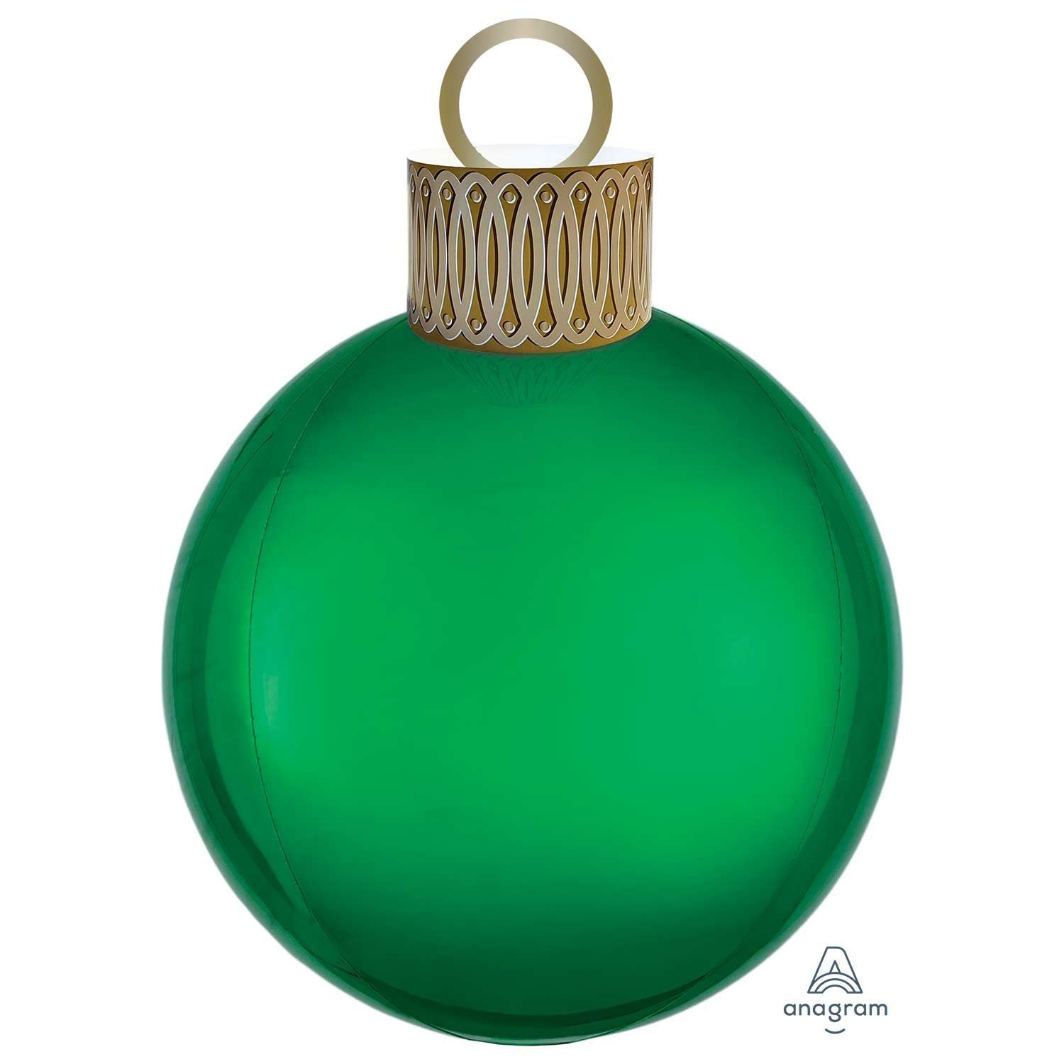 Amscan Anagram 20 inch Green Bauble Orbz Foil Balloon Decoration Kit_4040601
