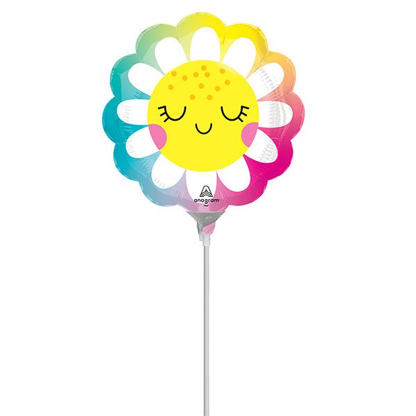 Anagram 14 inch Happy Daisy Mini Foil Balloon