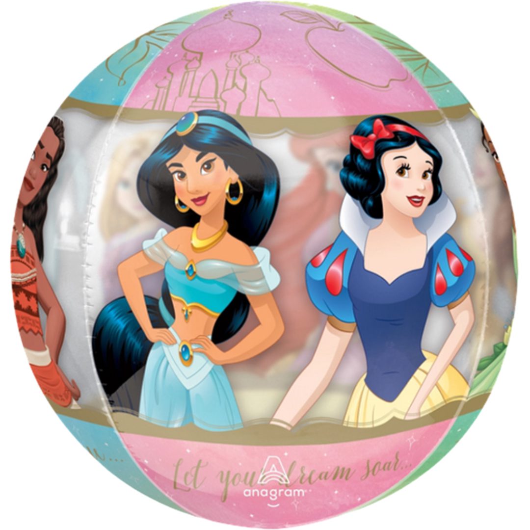 Anagram 16 inch Disney Princess Orbz Foil Balloon v