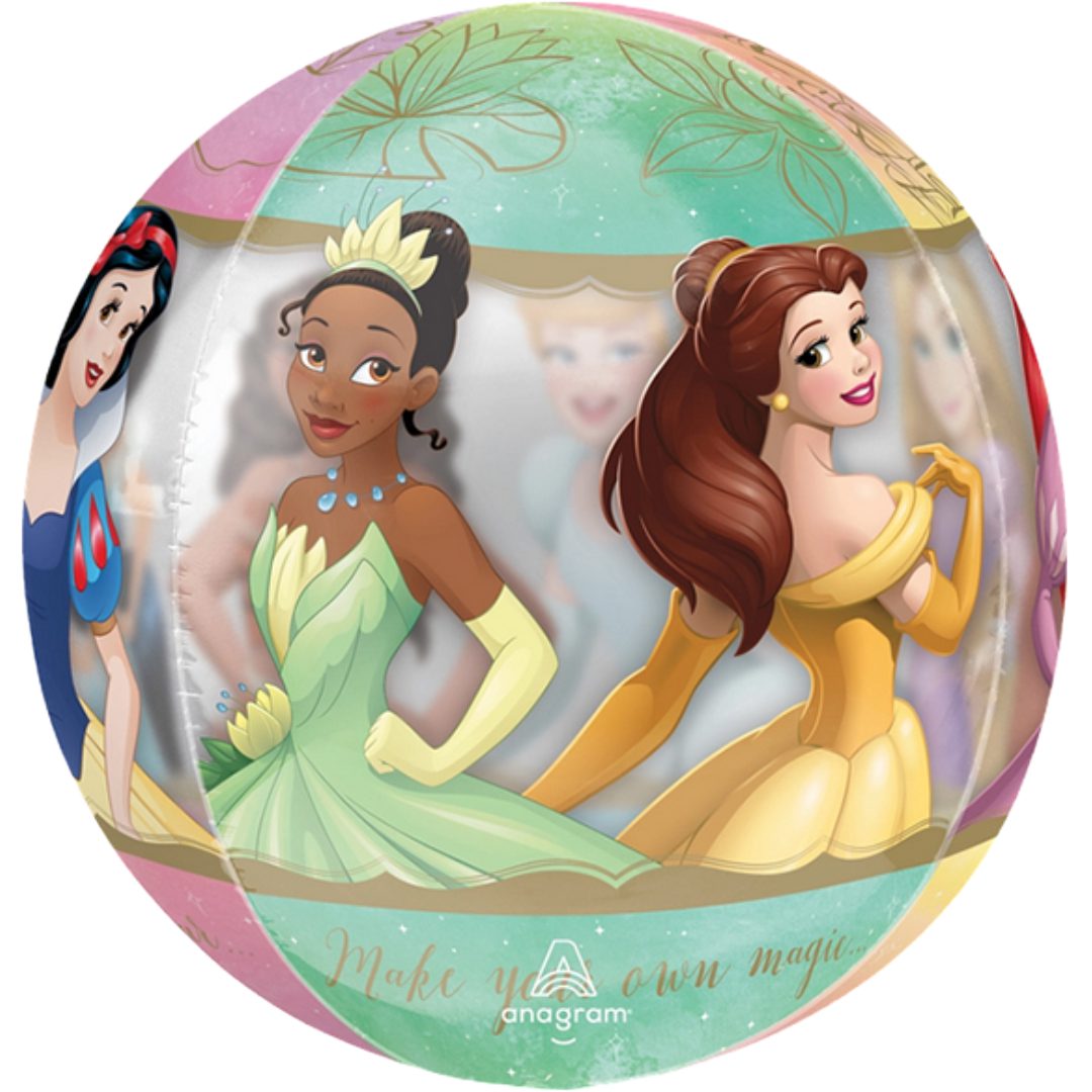 Anagram 16 inch Disney Princess Orbz foil Balloon