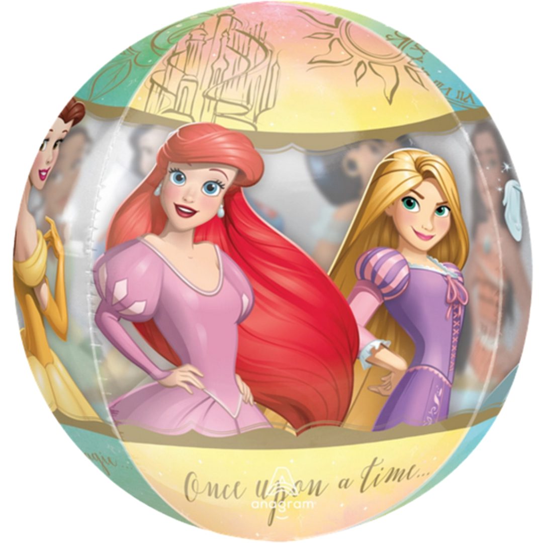Anagram 16 inch Disney Princess Orbz foil Balloonb