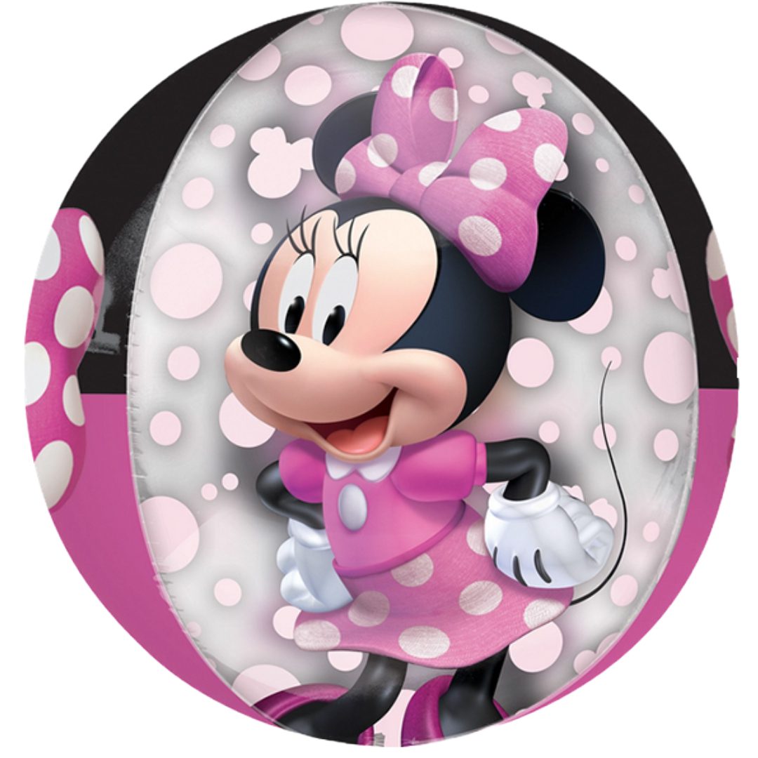 Anagram 16 inch Minnie Mouse Forever Orbz Balloon b