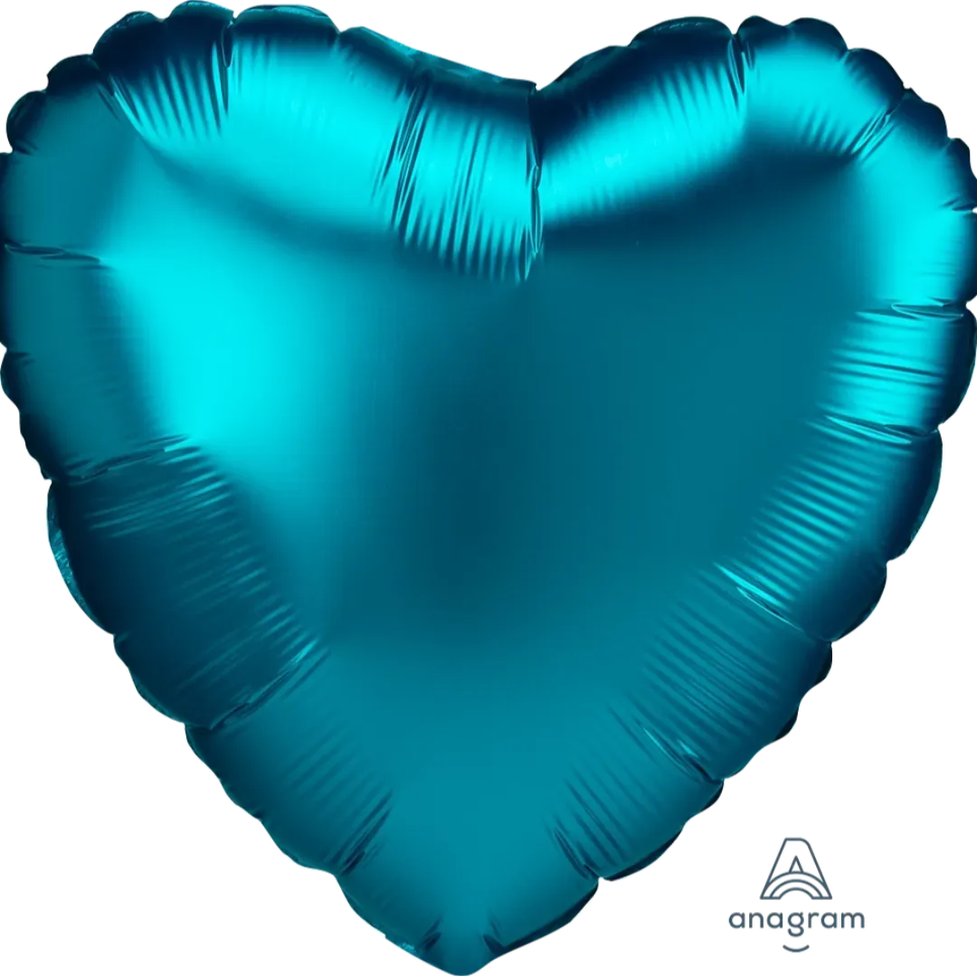 Anagram-18-inch-Satin-Luxe-Aqua-Heart-Foil-Balloon.webp