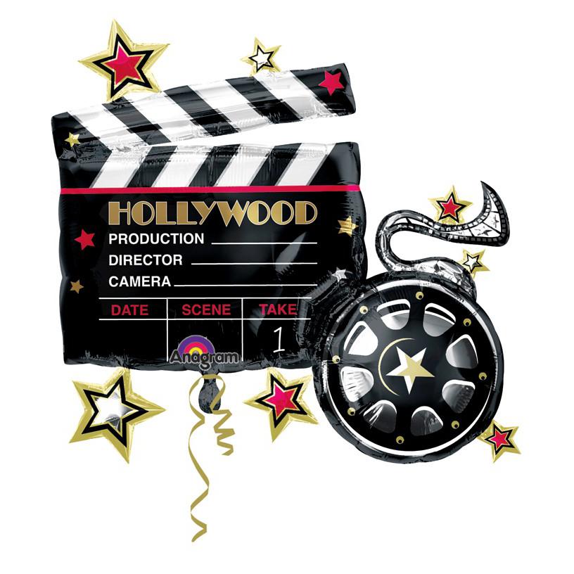 Anagram 30 inch HollyWood ClapBoard Foil Balloon